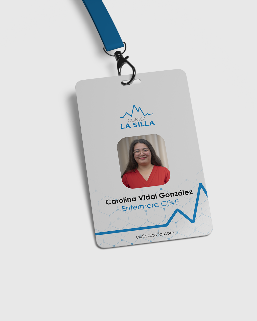 Clínica La Silla - Gafete de Identificación Médica