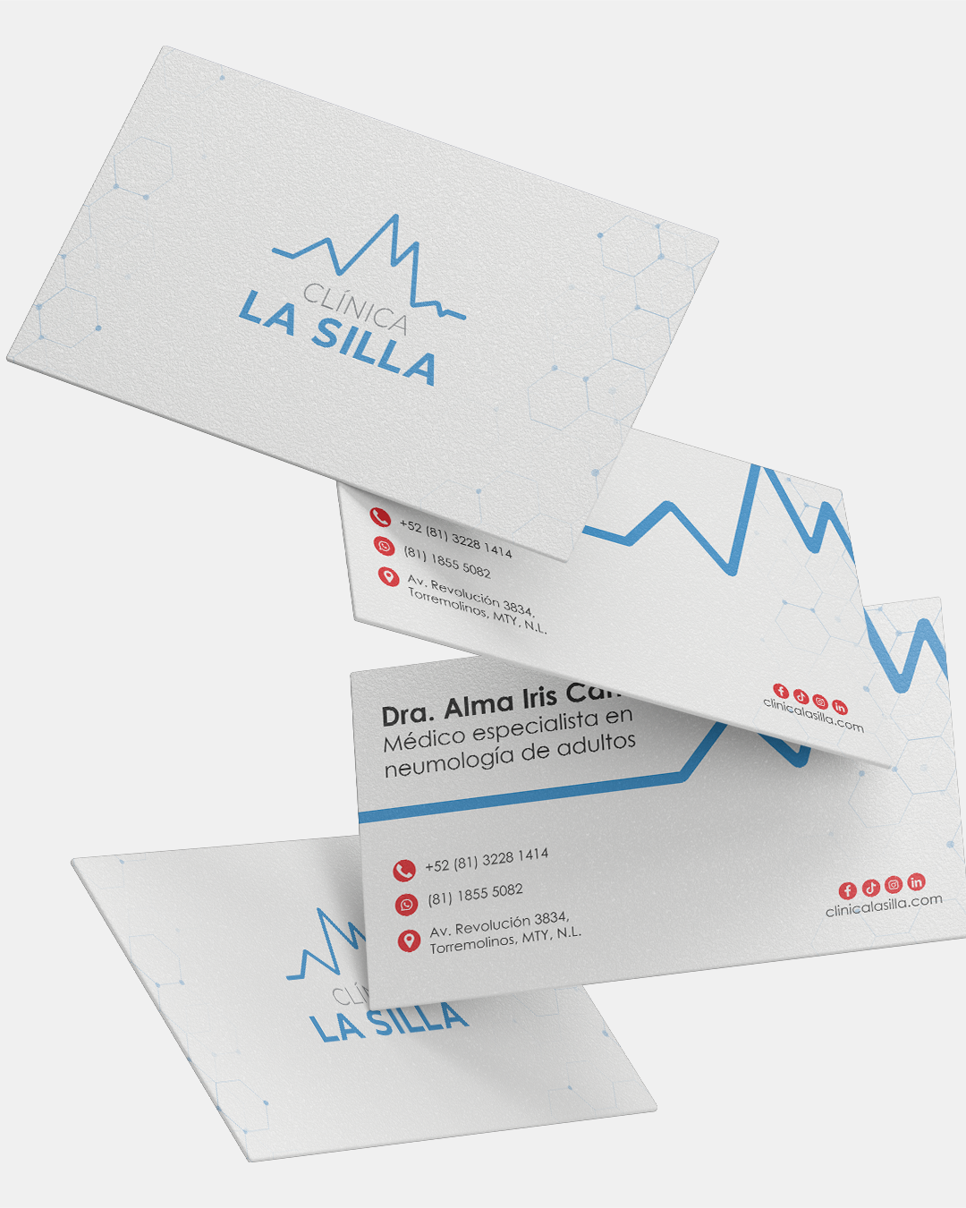 Clínica La Silla - Tarjetas de Presentación